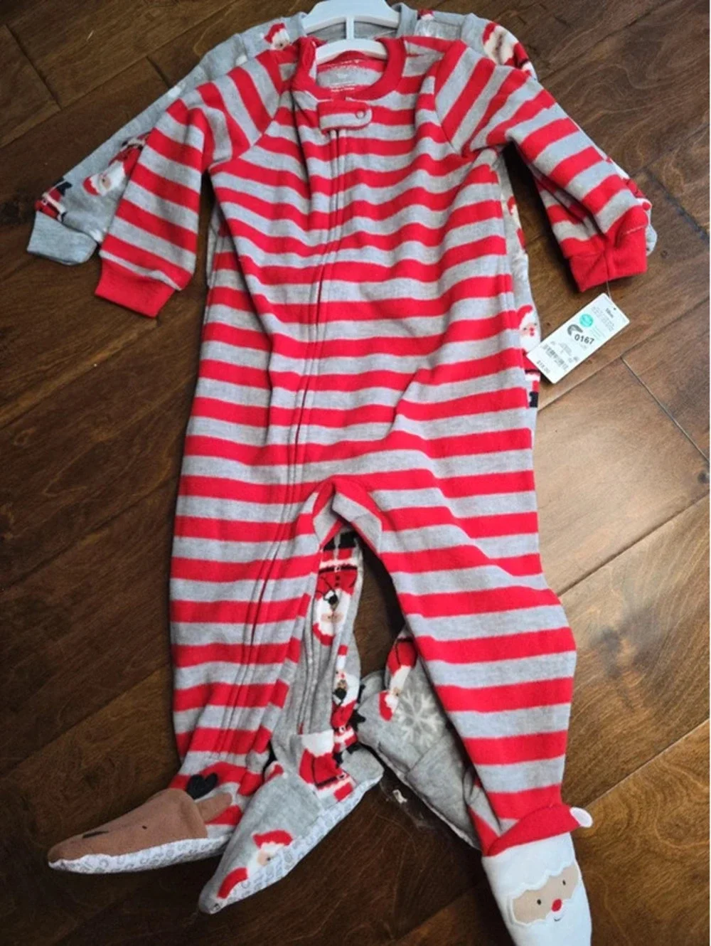 18m brand new fleece carter's pajamas item 167G6